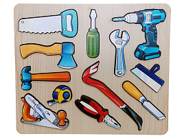 Логическая игрушка 8414 Инструменты 12дет