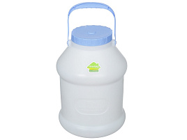 Бидон 8л белый С927БЕЛ