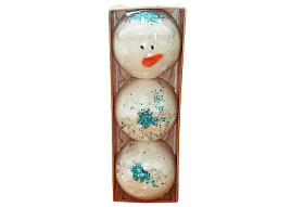 Бомбочки для ванн в наборе 2360г Снеговик