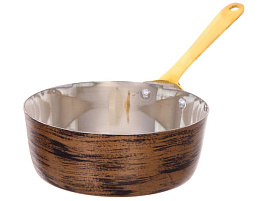Ковш нержавейка 600мл 312-1376 Антик 14см