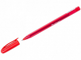 Ручка Berlingo 07108 "Triangle 100T" красная, 0,7мм, трехгран., игольчатый стержень