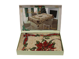 НГ Скатерть 140*220 Гобелен коробка