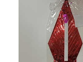 Украшение фольгированное 60*60 LH-10 Звезда