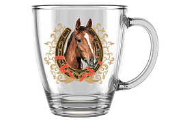 СГ Кружка стекло 350мл 2025-Д Символ года 2026