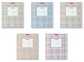 Тетрадь 24л. линия Erich Krause 42601 Новая шотландка