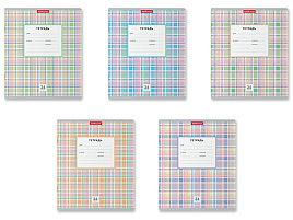 Тетрадь 24л. линия Erich Krause 42601 Новая шотландка