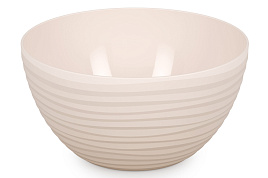 Миска пластик 0,35л М8895 Оазис бежевая