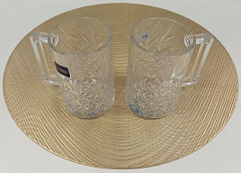 Набор кружек стекло 6шт 335мл  DM253/1970 в/уп