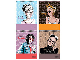 Блокнот 80л. BG Б5гр80 12208 "Simply the best" А5 на гребне