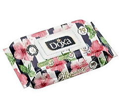Влажные салфетки Doxa 70шт.Цветение 3214