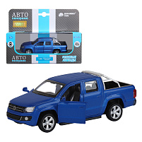 Машина металлическая JB1251274 1:46 Volkswagen Amarok синий инерц,откр двери