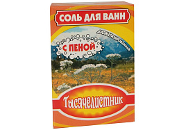 Соль для ванн 0,4кг Фитосоль Тысячелистник с пеной
