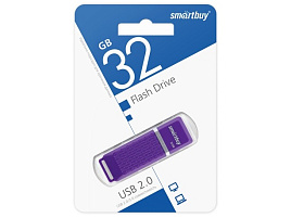 Флеш-драйв Smart Buy 32Gb SB32GBQZ-V Quartz series Violet фиолетовый 1340