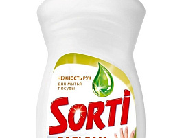 Средство для посуды Капля-Сорти  0,9л.Бальзам-Ромашка 1820-3