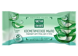 Мыло Чистая Линия 75г Алоэ М(УС)