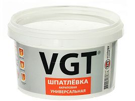 Шпатлевка акриловая 1кг ВГТ универсальная 1861