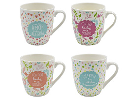 Кружка 240мл 99016 микс