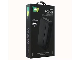 Аккумулятор внешний MORE CHOICE PB25-20 20000mAh Black