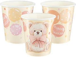 Стакан бумажный 77594 Милый мишка 6шт