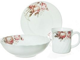Сервиз столовый 32пр 32PCSS YF20032 Чайные розы