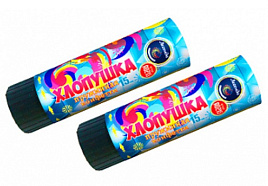 Хлопушка 15см фольгированное конфетти А0215