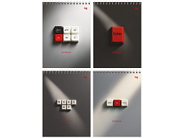 Блокнот 80л. BG Б5гр80 06550 А5 на гребне "Energy", твердая подложка