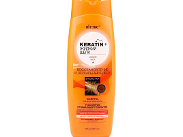 Шампунь Белита 500мл.Кератин+Жидкий шелк 2493