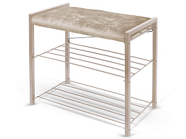 Этажерка для обуви 3 секции ЭТК3-60В бежевая 8657