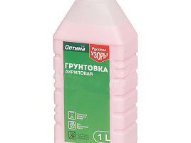 Грунтовка водно-диспер Русские узоры Оптима д/вн.раб,глуб.проникн. 1л R107/8882