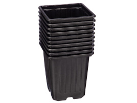 Рассада Горшок для рассады 0,23л квадрат 7*7*8