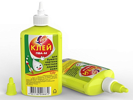 Клей ПВА Луч 125гр. желт.фл. 20С1354-08