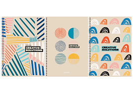 Тетрадь 80л. А4 на спирали  Т4гр80 12048 "Creative solutions"