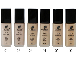 Крем тональный Farres с дозатором 24Hour 4009 тон 02 светло-персиковый 30мл