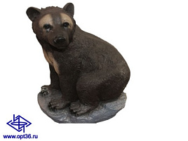 Фигурка садовая Медведь на камне ЛЗ-23 58*34*52см