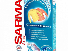 Стиральный порошок Сарма 400г Актив Горная свежесть
