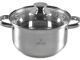 Кастрюля нержавейка 1,8л ML-2016 Millet First prise индукция