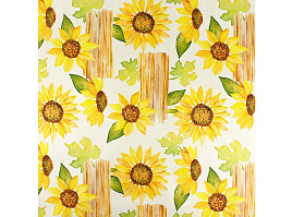 Клеенка столовая 1,37*20м ПВХ на тканевой основе HTSKH2