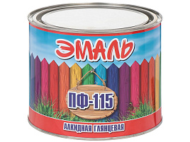 Эмаль ПФ-115 желтая 1,8кг Zabor 2124