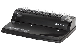 Брошюровщик BRAUBERG 530958 B8, пробивает до 8 листов, сшивает до 125 листов