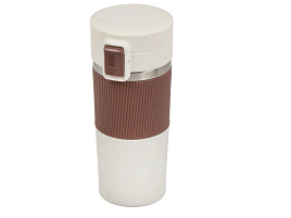 Термокружка (8ч) 430мл Daniks JS-002/6569 белая