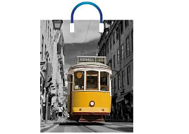 Пакет петля с пласт.ручкой 38*45 Лиссабон