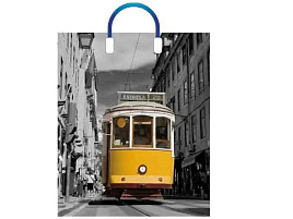 Пакет петля с пласт.ручкой 38*45 Лиссабон