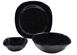 Сервиз столовый 18пр 18PC LFP BLACK квадрат 5240