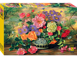 Пазл 1000эл. Цветы в вазе 79255