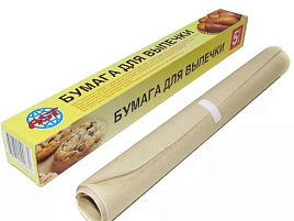 Бумага для выпекания AST 5м*30см небеленая