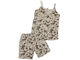 Белье пижама Топ с шортами 48,50,54р-р