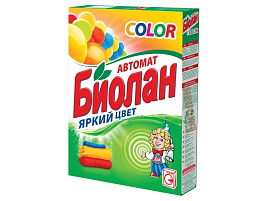 Стиральный порошок Биолан Автомат 350г.Колор (Казань)