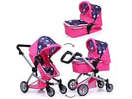 Коляска для кукол 9651B трансформер
