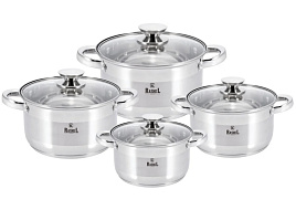 Кастрюля нержавейка 6л R-6432x Rashel
