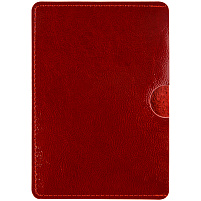 Обложка на паспорт OfficeSpace 311114 кожа, красный